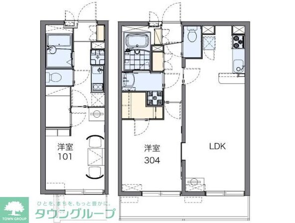 レオパレスリバーサイド五反野の物件内観写真